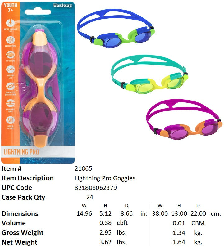 BESTWAY HYDRO-SWIM OCEAN CREST GOGGLES