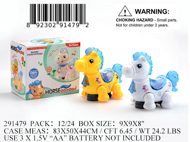 9X9X8"B/O IC BUMPNGO HORSE 2/A