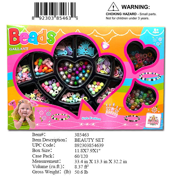11.8X7.9X1"DIY BEADS JEWELRY SET