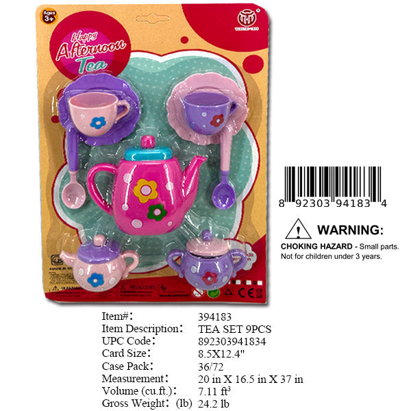 8.5X12.4"AFTERNOON TEA SET