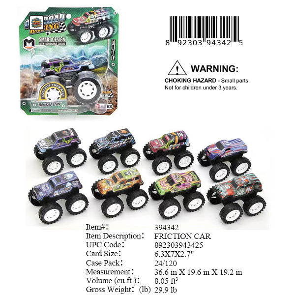 6.3X7X2.7"F/P OFF ROAD RACING TRUCK