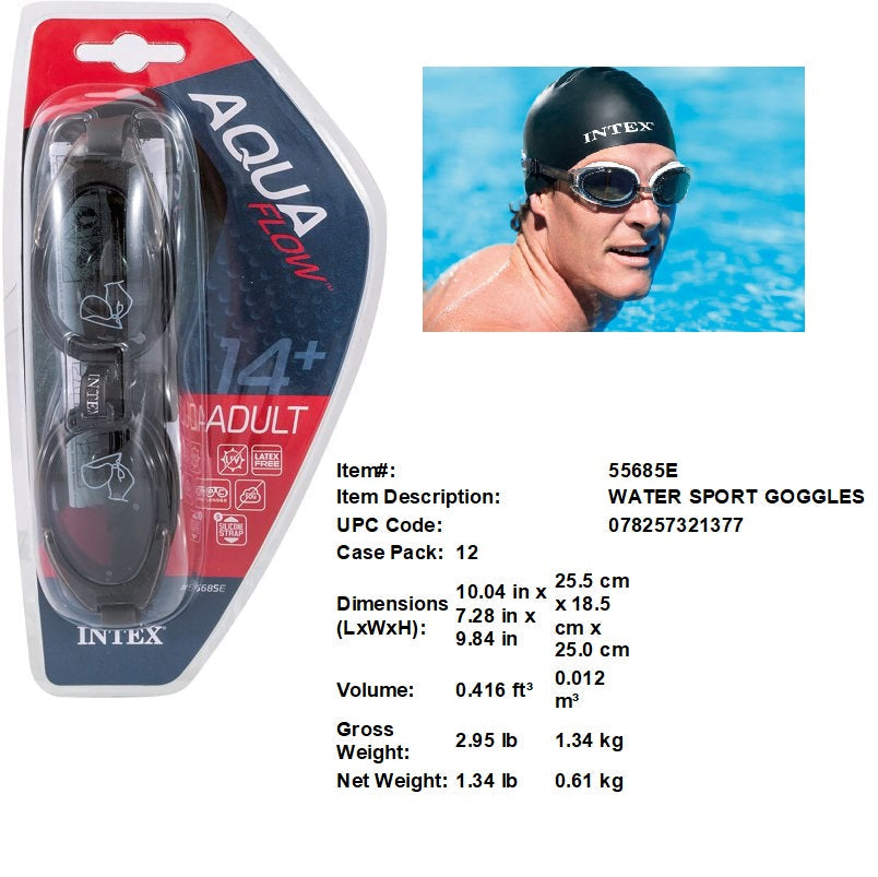 INTEX WATER SPORT SWIM GOGGLE