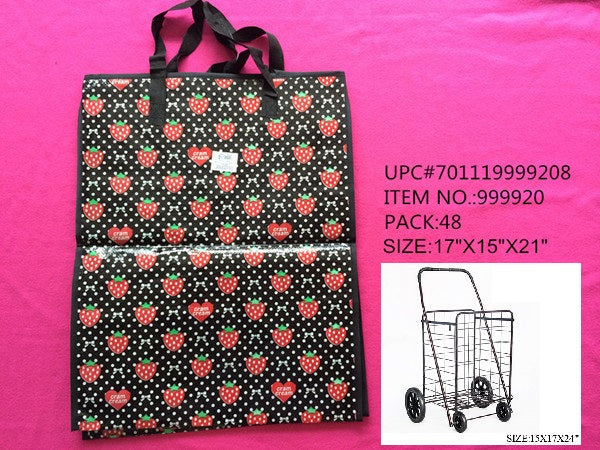 15X17X21"OPEN BAG FIT LARGE SHOPPING CART