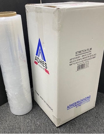 HEAVY DUTY 18"X1000'80G CLEAR STRETCH FILM SHRINK