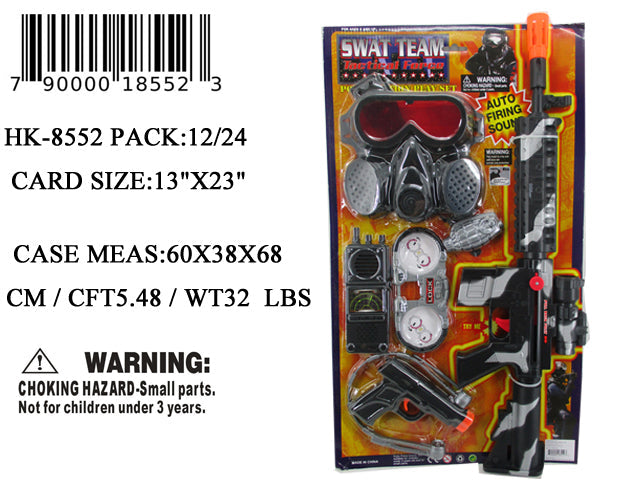 23X13"SWAT POLICE GUN SET