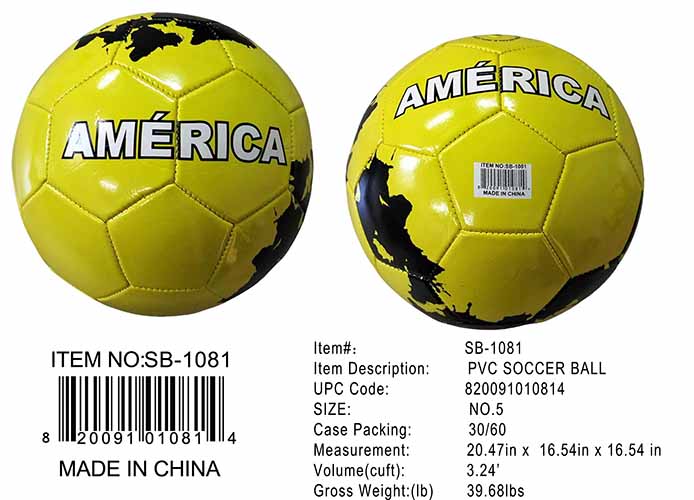 250G SIZE 5 SOCCER BALL CA