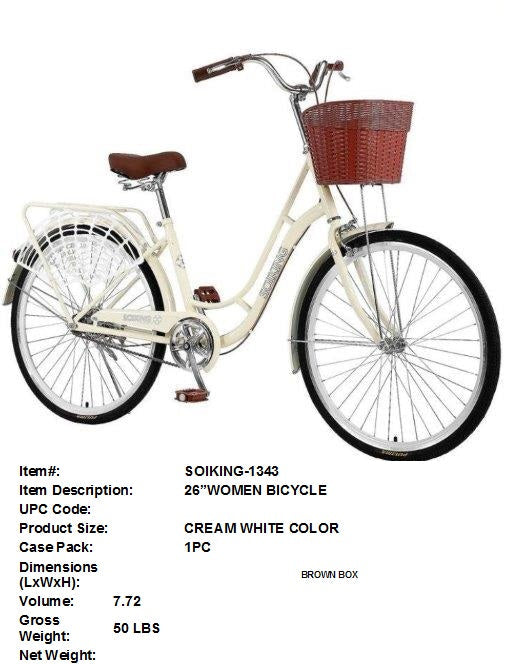 26"WOMEN BICYCLE