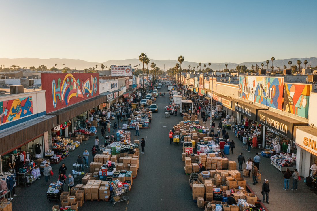 Los mejores lugares en Los Ángeles para comprar al por mayor para tiendas de descuento