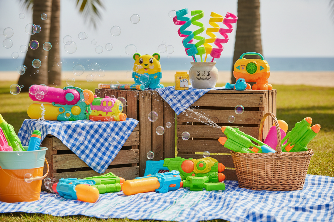 Maximice sus Ganancias: Juguetes de Burbujas y Pistolas de Agua de Alto Margen para el Verano