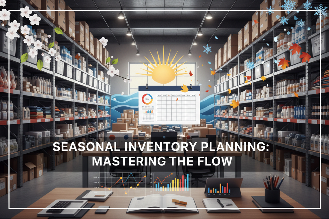Planificación de inventario estacional: cómo prepararse para las temporadas altas