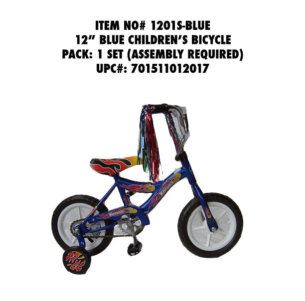 12"WHEEL KORUSA CHILDREN BICYCLE BLUE