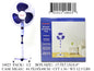 16"KORUSA STAND FAN BLUE