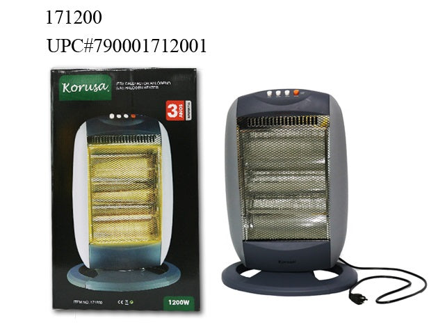 24"1200W 110V HALOGEN HEATER