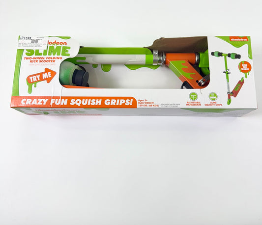 SLIME 2 WHEEL FOLDABLE KICK SCOOTER NON-SLIP DECK