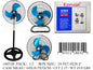 18"KORUSA 3IN1 3 BLADE IND'L FAN