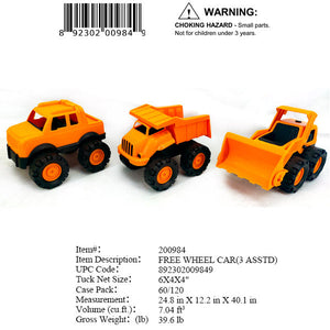 6X4X4"F/W CONSTRUCTION TRUCK 3/A