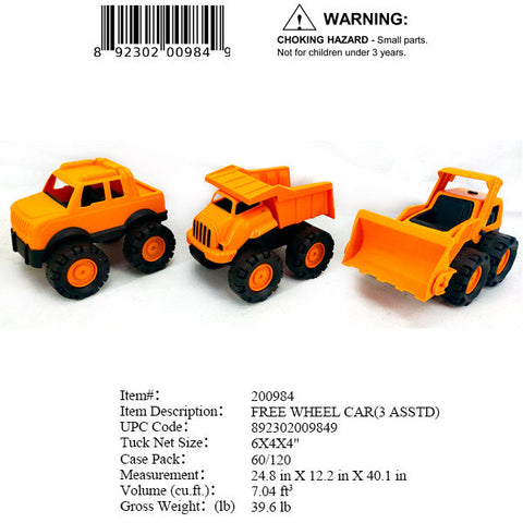 6X4X4"F/W CONSTRUCTION TRUCK 3/A