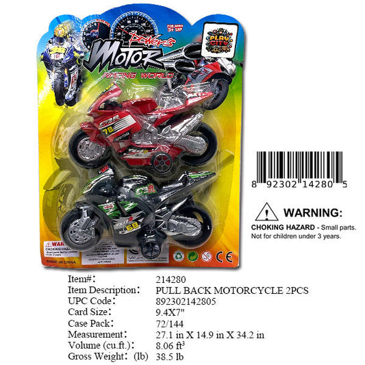 9.4X7"2PC P/B MOTORCYCLE