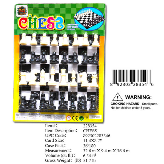 11.4X8.7"CHESS GAME