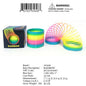 2.9X2.9X2.5"RAINBOW SPRING