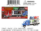 16X7X4"F/P TRUCKTRAILER+4 MOTOCYCLE