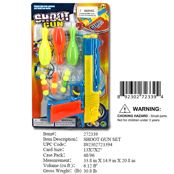 13X7"SHOT BALL  GUN SET