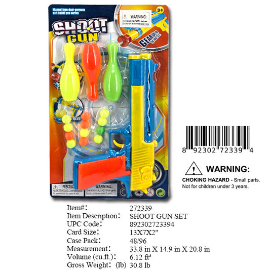 13X7"SHOT BALL  GUN SET
