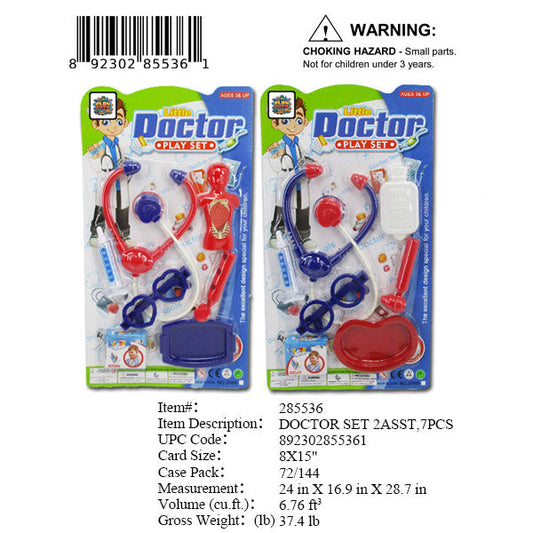 15X8"BOYS DOCTOR PLAY SET 2/A