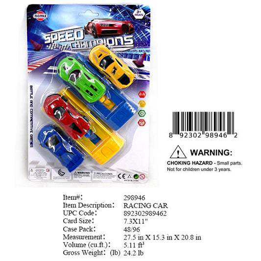 7.3X11"4 PC SPORT CAR+2 EJECTOR