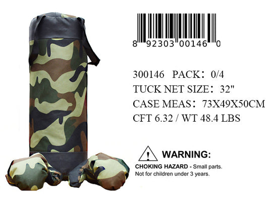 32" 3PC BOXING SET CAMOUFALGE COLOR