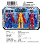 12X7.5"3PC ACTION SPACE ROBOT FIGURE