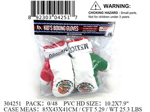 10.2X7,9"MEXICO BOXING GLOVES PBH