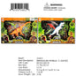 15.7X11X2.4"DINOSAUR WORLD PLAY SET