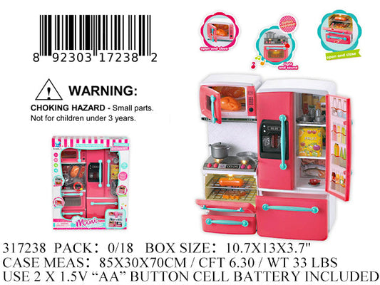 10.7X13X3.7"B/O 2PC IC MINI KITCHEN SET
