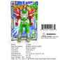 10X6.4X2.3"LIGHT UP ACTION ROBOT HERO