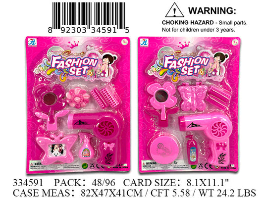 11.1X8.1"GIRLS BEAUTY PLAY SET