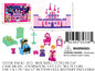 17.7X2.4X12.6"B/O IC PLAY CASTLE & DOLL FIGURES PL
