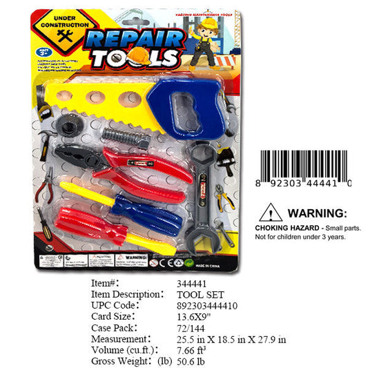 13.6X9"TOY PLAY TOOLS SET