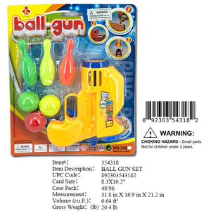 8.3X10.2"SUPER BALL GUN SET