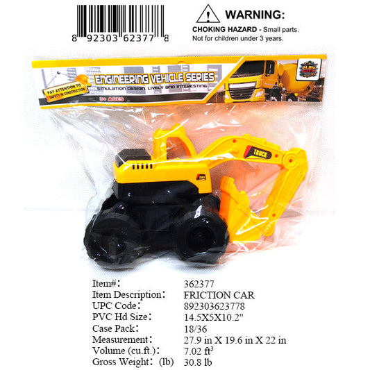 14.5X10.2X5"F/P CONSTRUCTION TRUCK