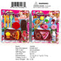 8.3X10.4"SWEETS DESSERT  FOOD PLAY SET