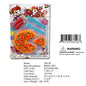 11.4X7,4"PIZZA FOOD PLAY SET