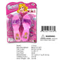 11.4X7.5"BEAUTY PLAY SHOES SET