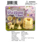 8.6X7.5"MINI PET HOME PLAY SET