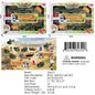 17.7X2.3X12.6"MILILTARY TRANSPORT TRUCKS SET WBX