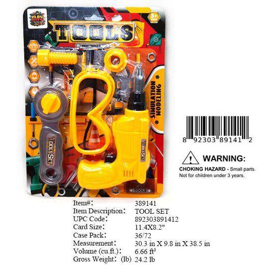 11.4X8.2" PLAY TOOLS SET