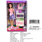 7.9X2.2X13"11"DOLL & WARDROBE SHOES SET