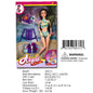 7.1X2X13"11"GIRL DOLL BEACH SET