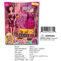 9.4X2.4Z13"11"FASHION DOLL BEAUTY DRESS SET