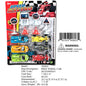 7.5X11.4"6PC F1 RACER CAR SET